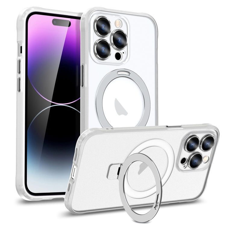 Metal Eyes Series MagSafe Magnetic Holder Phone Case, For iPhone 12 Pro Max, For iPhone 11, For iPhone 11 Pro Max