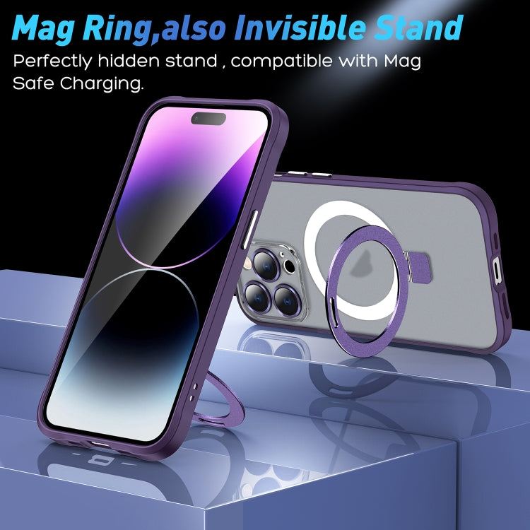 Metal Eyes Series MagSafe Magnetic Holder Phone Case, For iPhone 12 Pro Max, For iPhone 11, For iPhone 11 Pro Max
