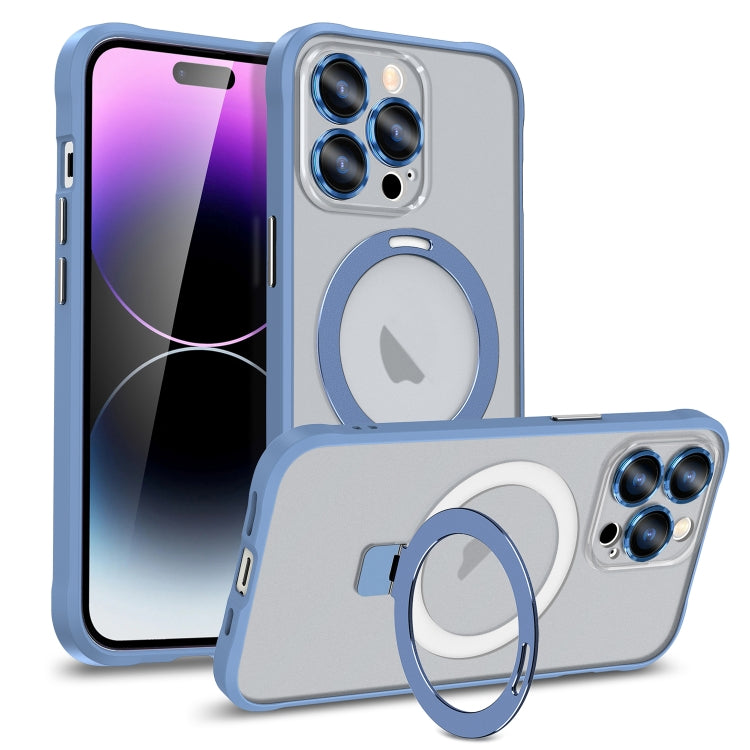 Metal Eyes Series MagSafe Magnetic Holder Phone Case, For iPhone 12 Pro Max, For iPhone 11, For iPhone 11 Pro Max