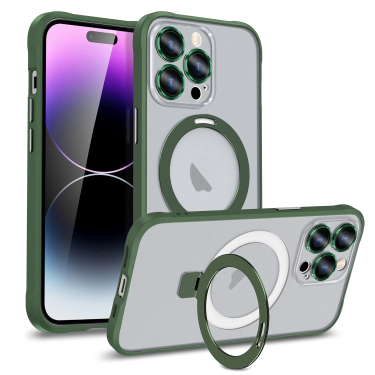 Metal Eyes Series MagSafe Magnetic Holder Phone Case, For iPhone 12 Pro Max, For iPhone 11, For iPhone 11 Pro Max