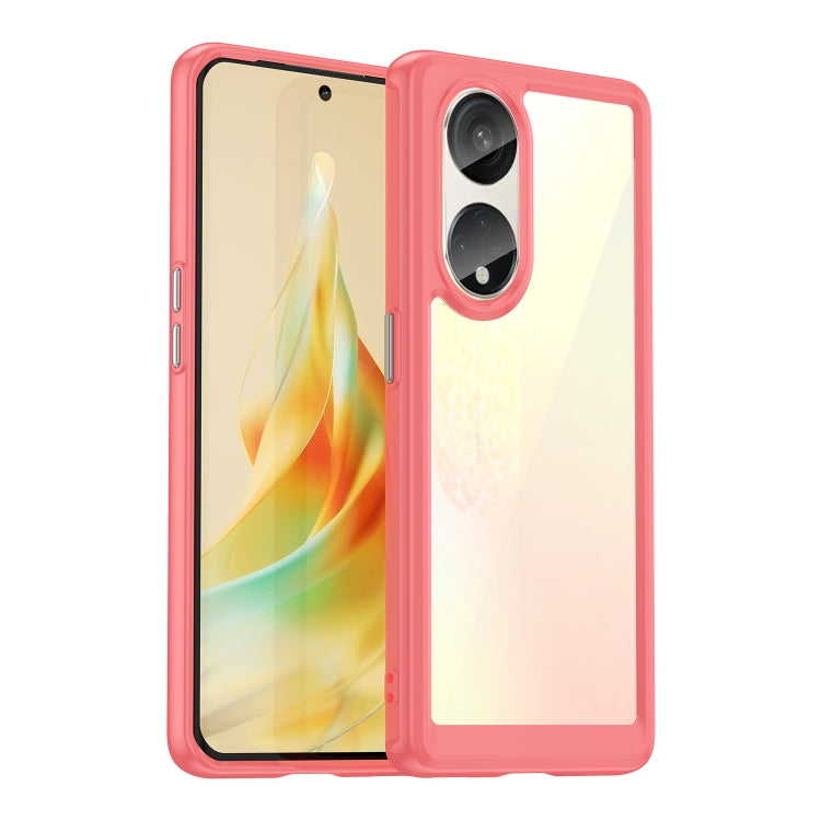 Colorful Series Acrylic + TPU Phone Case, For OPPO A1 Pro 5G, For OPPO Reno8 T 5G, For Sony Xperia 10 V