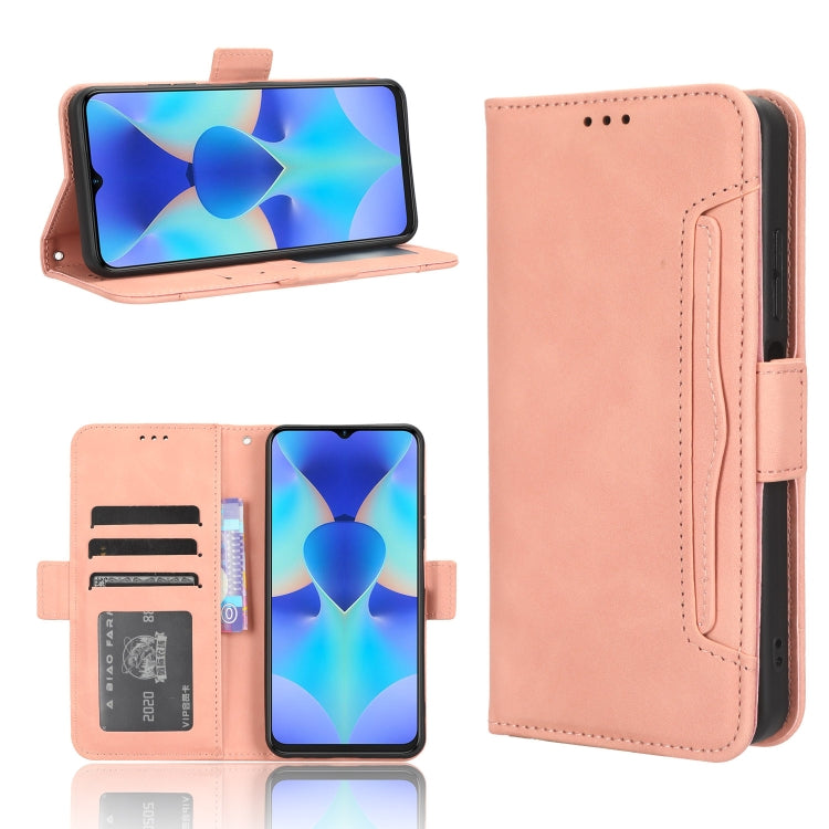 Skin Feel Calf Texture Card Slots Leather Phone Case, For Orbic Q10 4G, For Tecno Spark 10 4G, For Tecno Spark 10 5G, For Tecno Spark 10 Pro / K17, For Tecno Spark 10C, For vivo iQOO Z7x