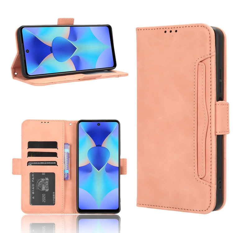 Skin Feel Calf Texture Card Slots Leather Phone Case, For Orbic Q10 4G, For Tecno Spark 10 4G, For Tecno Spark 10 5G, For Tecno Spark 10 Pro / K17, For Tecno Spark 10C, For vivo iQOO Z7x