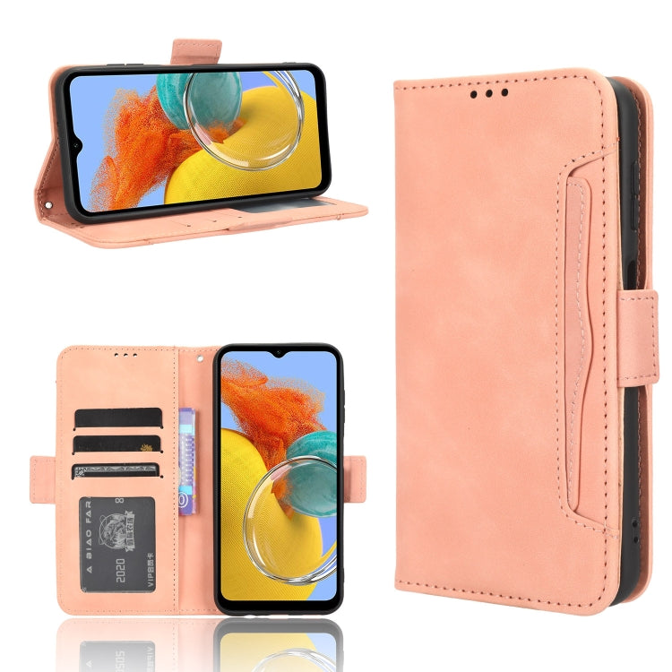 Skin Feel Calf Texture Card Slots Leather Phone Case, For Samsung Galaxy M14 5G, For Xiaomi 13 Ultra, For Xiaomi Redmi Note 12 Turbo 5G, For OnePlus Nord CE 3 Lite, For ZTE Nubia Z50 Ultra