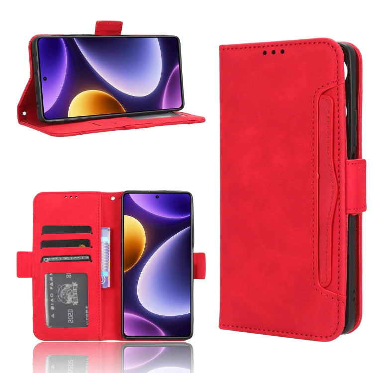Skin Feel Calf Texture Card Slots Leather Phone Case