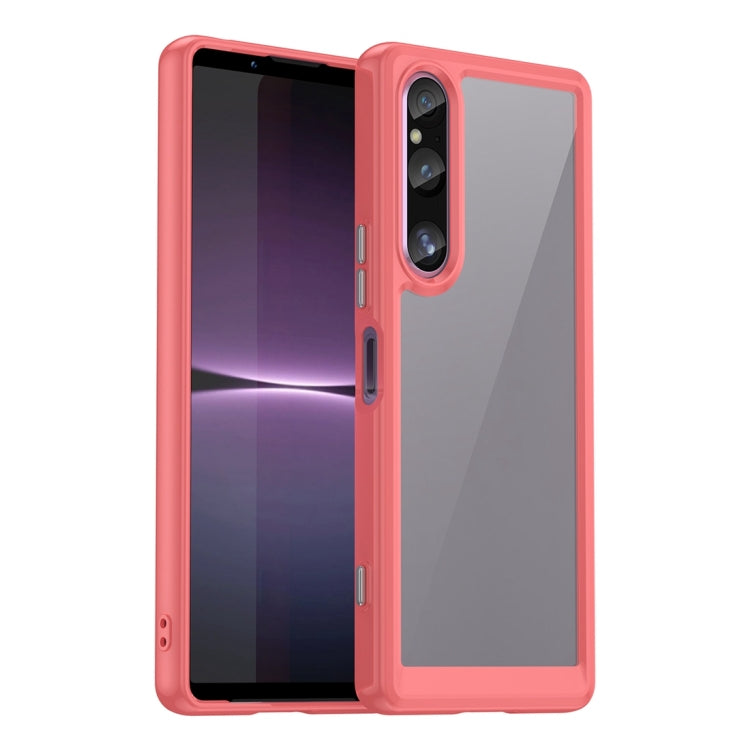 Colorful Series Acrylic + TPU Phone Case, For Sony Xperia 1 V, For Samsung Galaxy M54 5G