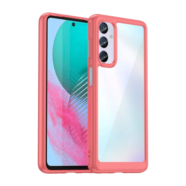 Colorful Series Acrylic + TPU Phone Case, For Sony Xperia 1 V, For Samsung Galaxy M54 5G