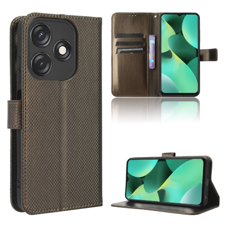 Diamond Texture Leather Phone Case, For Orbic Q10 4G, For Tecno Spark 10 4G, For Tecno Spark 10 5G, For Tecno Spark 10 Pro / K17, For Tecno Spark 10C, For vivo iQOO Z7x