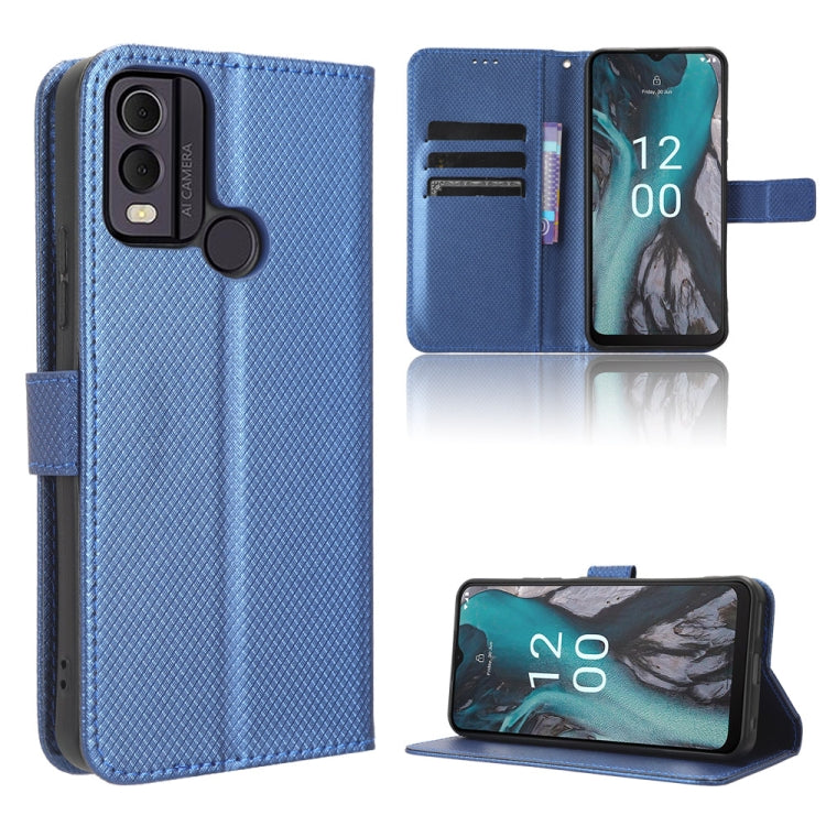 Diamond Texture Leather Phone Case, For Nokia C22, For Nokia C32 4G, For Nokia C12, For Nokia G22 4G, For Honor 70 Lite / X6 4G, For Samsung Galaxy F14 Global