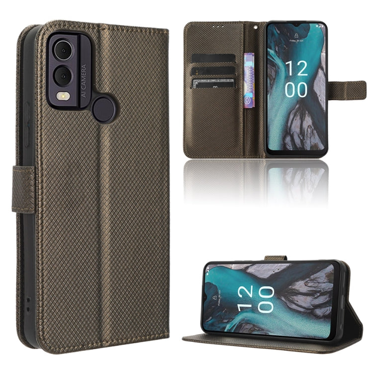 Diamond Texture Leather Phone Case, For Nokia C22, For Nokia C32 4G, For Nokia C12, For Nokia G22 4G, For Honor 70 Lite / X6 4G, For Samsung Galaxy F14 Global