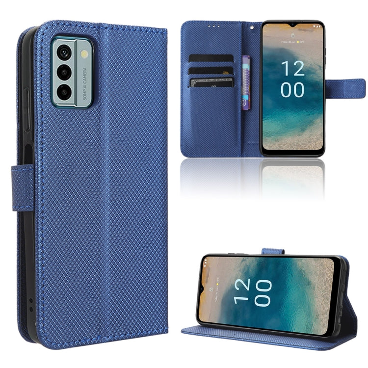 Diamond Texture Leather Phone Case, For Nokia C22, For Nokia C32 4G, For Nokia C12, For Nokia G22 4G, For Honor 70 Lite / X6 4G, For Samsung Galaxy F14 Global