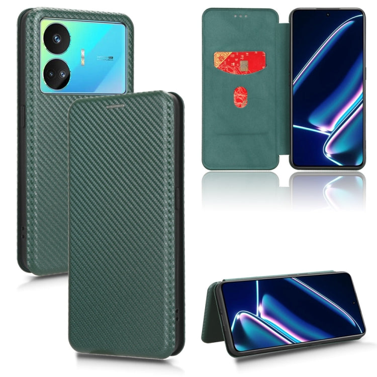 Carbon Fiber Texture Flip Leather Phone Case, For Realme GT Neo5 SE, For DOOGEE X97 / X97 Pro, For ASUS ROG Phone 7, For Motorola Edge 40 Pro, For Nokia C22, For Samsung Galaxy F14