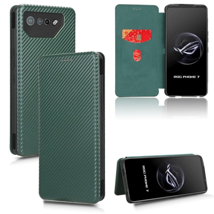 Carbon Fiber Texture Flip Leather Phone Case, For Realme GT Neo5 SE, For DOOGEE X97 / X97 Pro, For ASUS ROG Phone 7, For Motorola Edge 40 Pro, For Nokia C22, For Samsung Galaxy F14