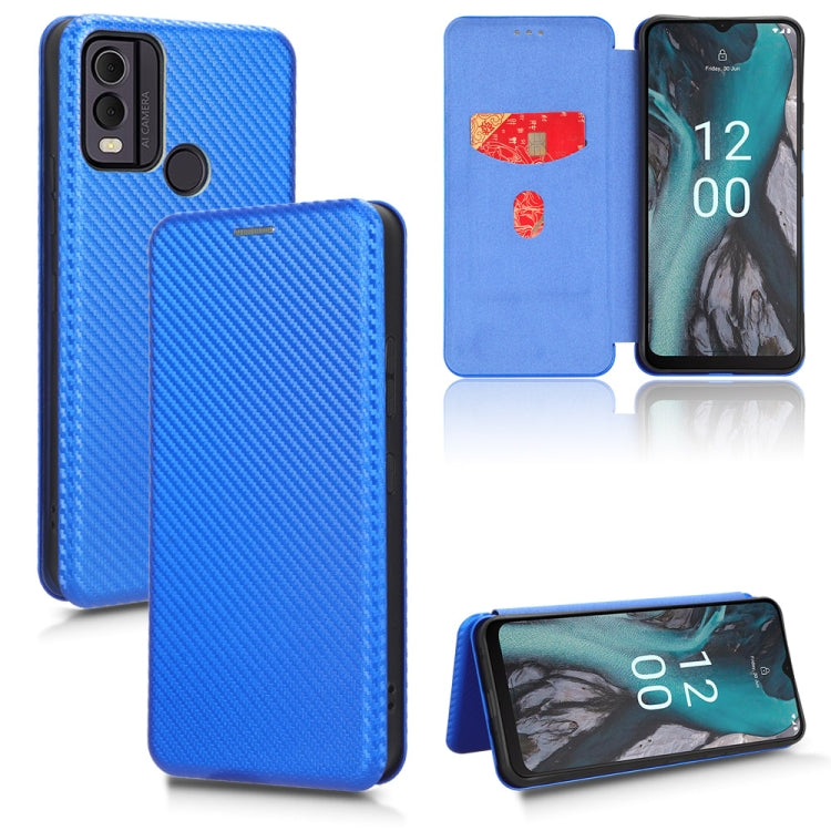 Carbon Fiber Texture Flip Leather Phone Case, For Realme GT Neo5 SE, For DOOGEE X97 / X97 Pro, For ASUS ROG Phone 7, For Motorola Edge 40 Pro, For Nokia C22, For Samsung Galaxy F14