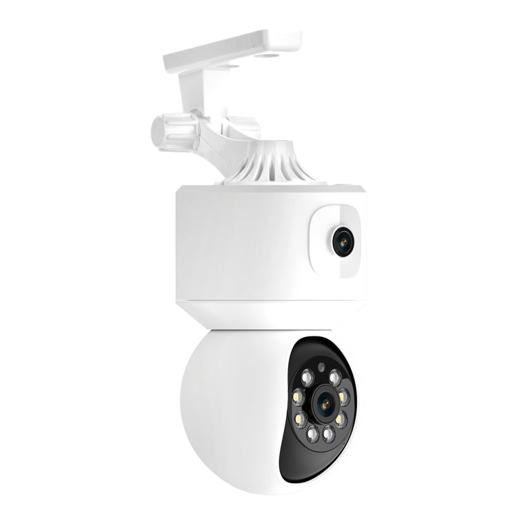 ESCAM QF010 2x2MP Dual Lens Dual Screen Surveillance WiFi Camera Support Two-way Voice & Motion Detection, QF010