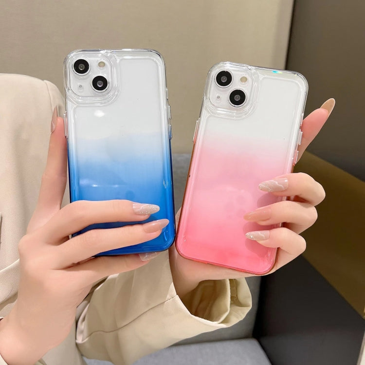 Gradient Electroplated Button Space Pone Case