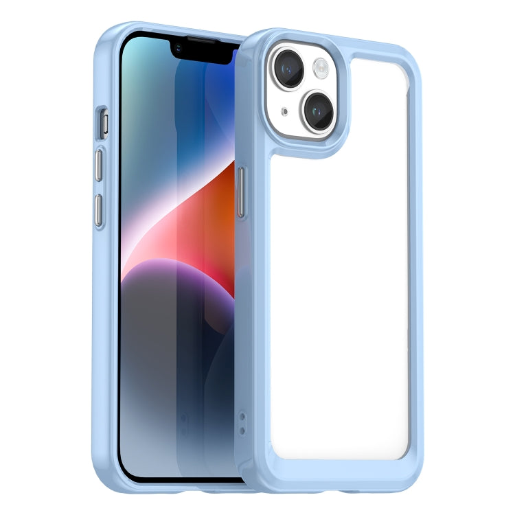 Colorful Series Acrylic + TPU Phone Case, For iPhone 15 Pro Max, For iPhone 15 Pro, For iPhone 15 Plus, For iPhone 15