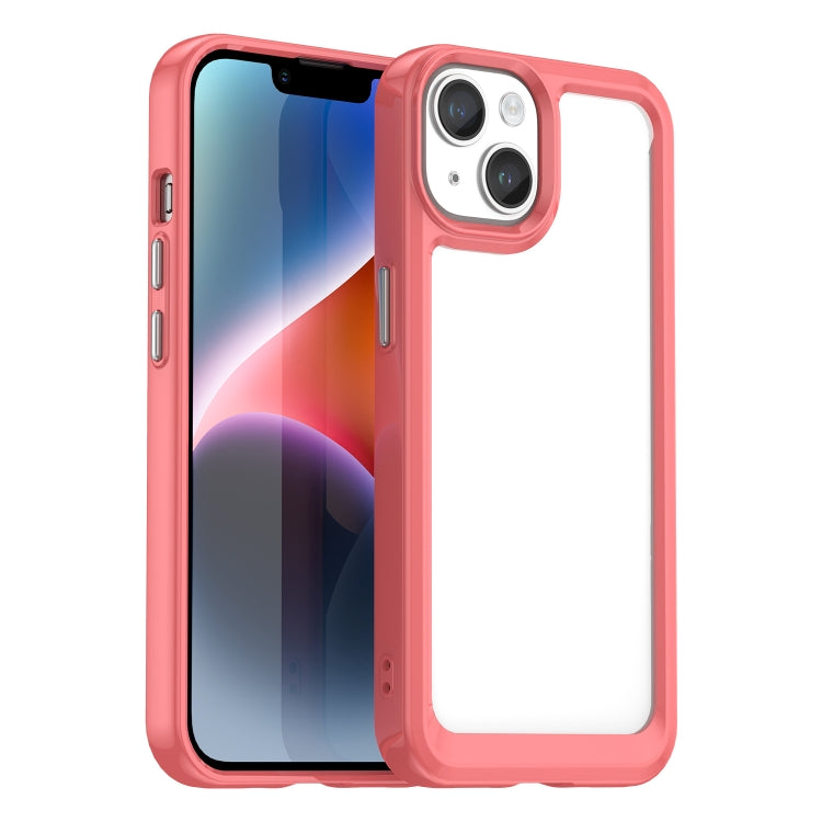 Colorful Series Acrylic + TPU Phone Case, For iPhone 15 Pro Max, For iPhone 15 Pro, For iPhone 15 Plus, For iPhone 15