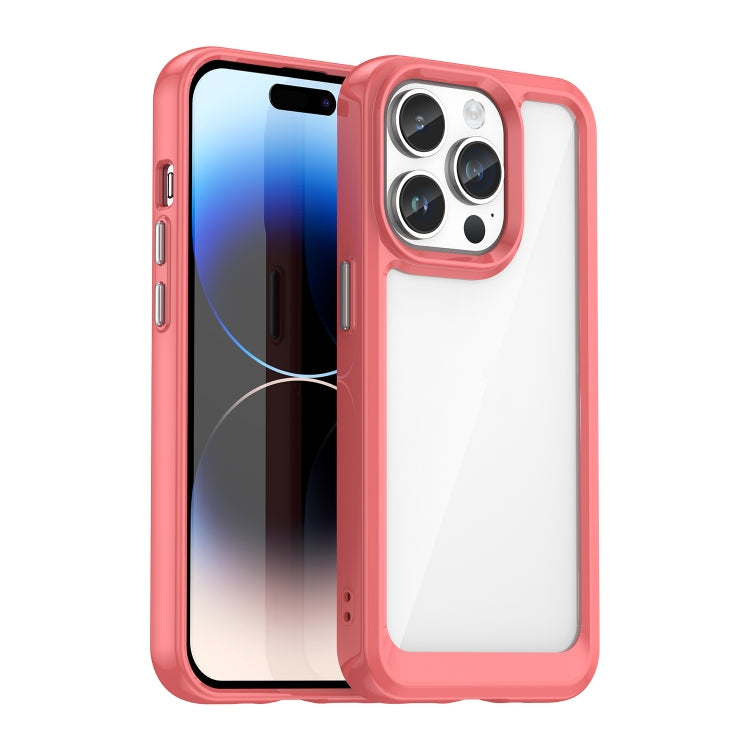 Colorful Series Acrylic + TPU Phone Case, For iPhone 15 Pro Max, For iPhone 15 Pro, For iPhone 15 Plus, For iPhone 15