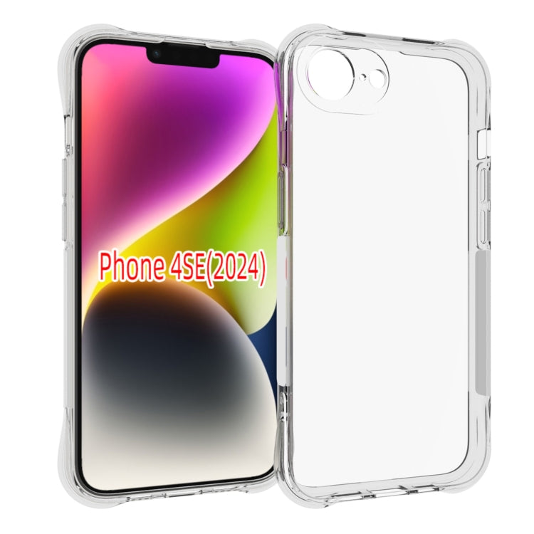 Shockproof Non-slip Thickening TPU Phone Case, For iPhone 16 Pro Max, For iPhone 16 Pro, For iPhone 16 Plus, For iPhone 16, For iPhone SE 2024, For iPhone 15 Pro Max, For iPhone 15 Pro, For iPhone 15 Plus, For iPhone 15