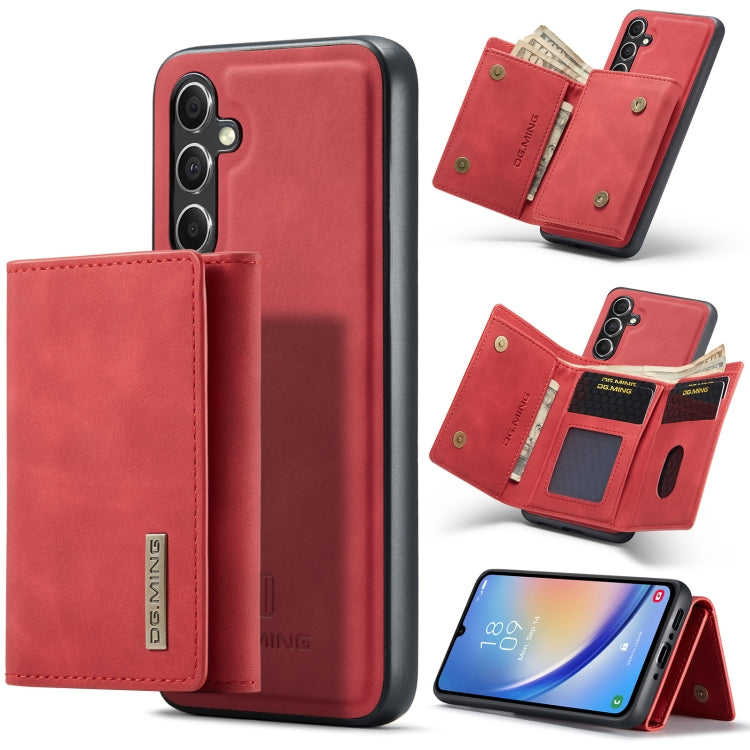 DG.MING M1 Series 3-Fold Multi Card Wallet + Magnetic Phone Case, For Samsung Galaxy S23 FE 5G, For Samsung Galaxy A34 5G, For Samsung Galaxy A54 5G