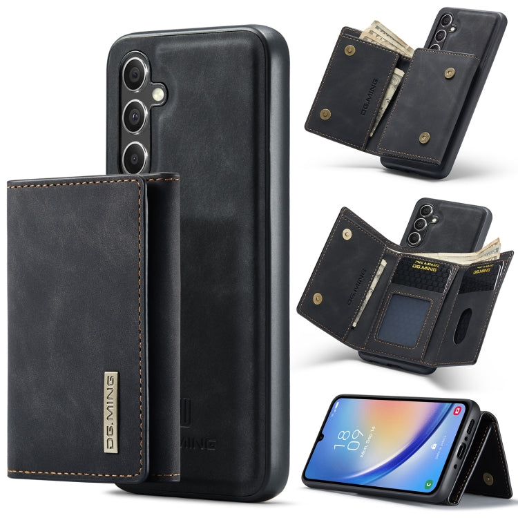 DG.MING M1 Series 3-Fold Multi Card Wallet + Magnetic Phone Case, For Samsung Galaxy S23 FE 5G, For Samsung Galaxy A34 5G, For Samsung Galaxy A54 5G