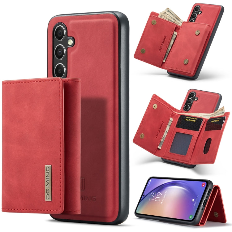 DG.MING M1 Series 3-Fold Multi Card Wallet + Magnetic Phone Case, For Samsung Galaxy S23 FE 5G, For Samsung Galaxy A34 5G, For Samsung Galaxy A54 5G