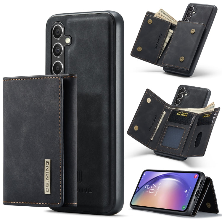 DG.MING M1 Series 3-Fold Multi Card Wallet + Magnetic Phone Case, For Samsung Galaxy S23 FE 5G, For Samsung Galaxy A34 5G, For Samsung Galaxy A54 5G