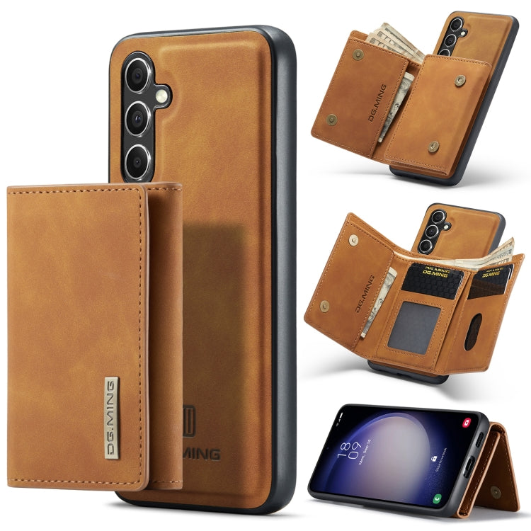 DG.MING M1 Series 3-Fold Multi Card Wallet + Magnetic Phone Case, For Samsung Galaxy S23 FE 5G, For Samsung Galaxy A34 5G, For Samsung Galaxy A54 5G