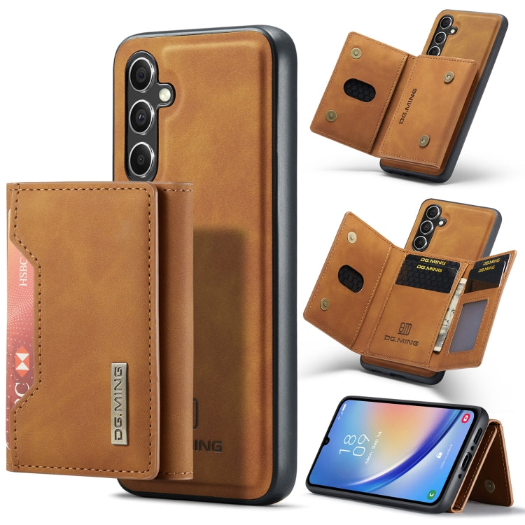 DG.MING M2 Series 3-Fold Multi Card Bag + Magnetic Phone Case, For Samsung Galaxy S23 FE 5G, For Samsung Galaxy A34 5G, For Samsung Galaxy A54 5G