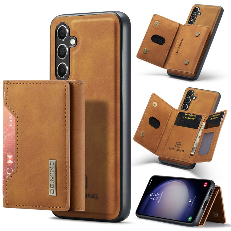 DG.MING M2 Series 3-Fold Multi Card Bag + Magnetic Phone Case, For Samsung Galaxy S23 FE 5G, For Samsung Galaxy A34 5G, For Samsung Galaxy A54 5G