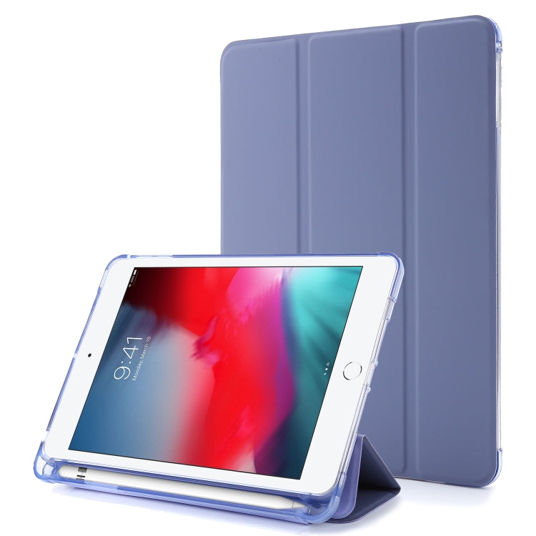 Airbag Horizontal Flip Leather Case with Three-fold Holder & Pen Holder, For iPad 10.2 2021 / 2020 / 2019, For iPad Mini 4, For iPad Mini (2019)