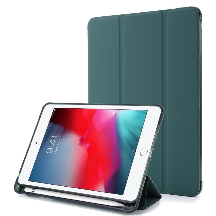 Airbag Horizontal Flip Leather Case with Three-fold Holder & Pen Holder, For iPad 10.2 2021 / 2020 / 2019, For iPad Mini 4, For iPad Mini (2019)