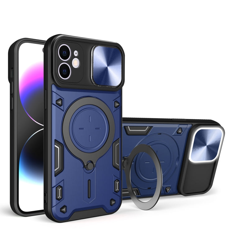 CD Texture Sliding Camshield Magnetic Holder Phone Case, For iPhone 12, For iPhone 12 Pro Max, For iPhone 12 Pro, For iPhone 11 Pro Max, For iPhone 11