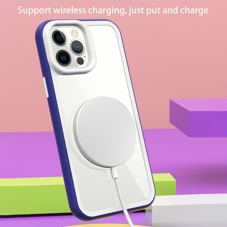 Color Frame 2 in 1 Hollow Cooling Phone Case, For iPhone 13 Pro, For iPhone 13 Pro Max