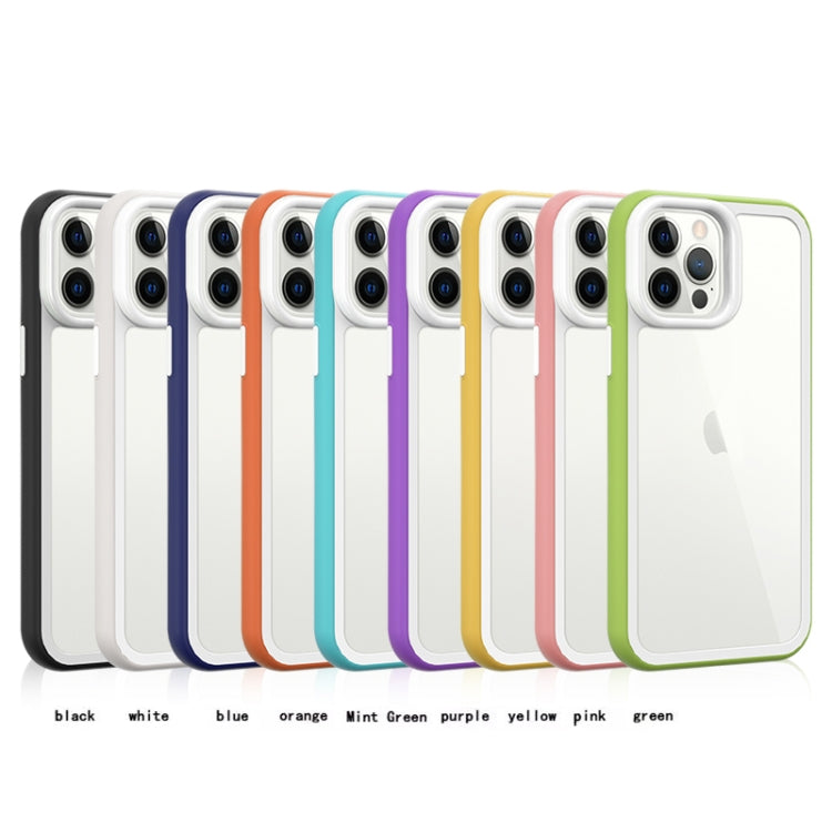 Color Frame 2 in 1 Hollow Cooling Phone Case, For iPhone 13 Pro, For iPhone 13 Pro Max