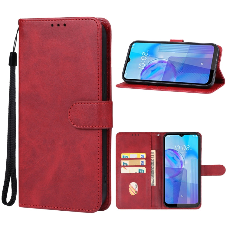 Leather Phone Case, For HTC U24 Pro, For HTC Wildfire E star, For HTC U23