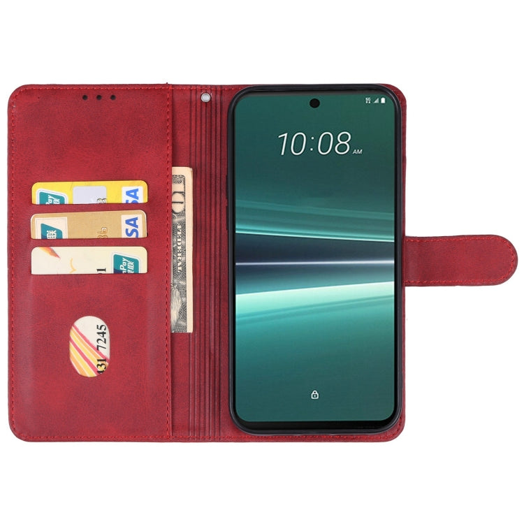 Leather Phone Case, For HTC U24 Pro, For HTC Wildfire E star, For HTC U23