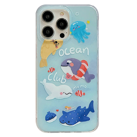 IMD Cute Animal Pattern Phone Case, For iPhone 13 Pro, For iPhone 12 Pro Max, For iPhone 12 Pro, For iPhone 12