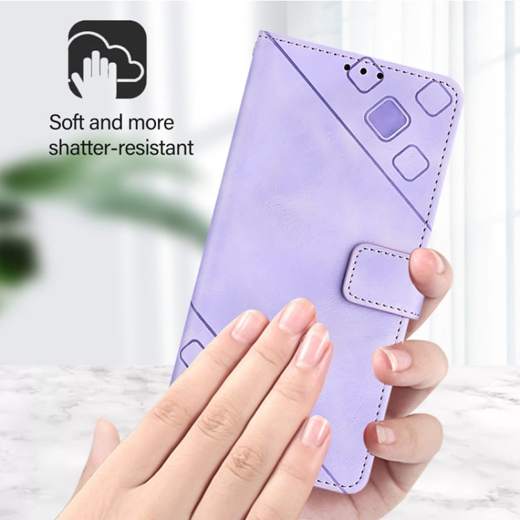 Skin-feel Embossed Leather Phone Case, For Sony Xperia 10 VI, For Sony Xperia 1 VI, For Sony Xperia 5 VI, For Sony Xperia 5 V, For Sony Xperia 1 V