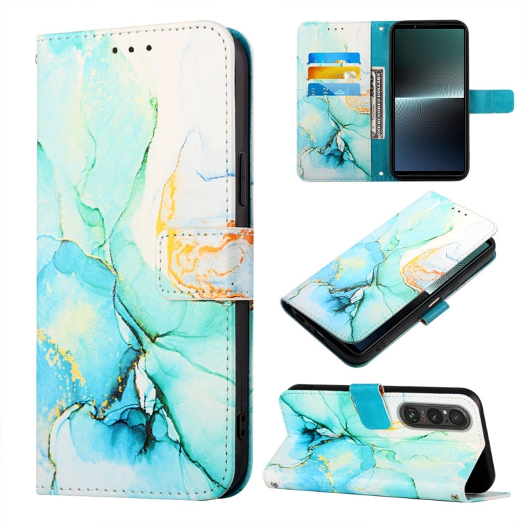 PT003 Marble Pattern Flip Leather Phone Case, For Sony Xperia 10 VI, For Sony Xperia 1 VI, For Sony Xperia 5 VI, For Sony Xperia 5 V, For Sony Xperia 1 V, For Sony Xperia 10 V