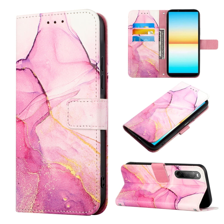 PT003 Marble Pattern Flip Leather Phone Case, For Sony Xperia 10 VI, For Sony Xperia 1 VI, For Sony Xperia 5 VI, For Sony Xperia 5 V, For Sony Xperia 1 V, For Sony Xperia 10 V