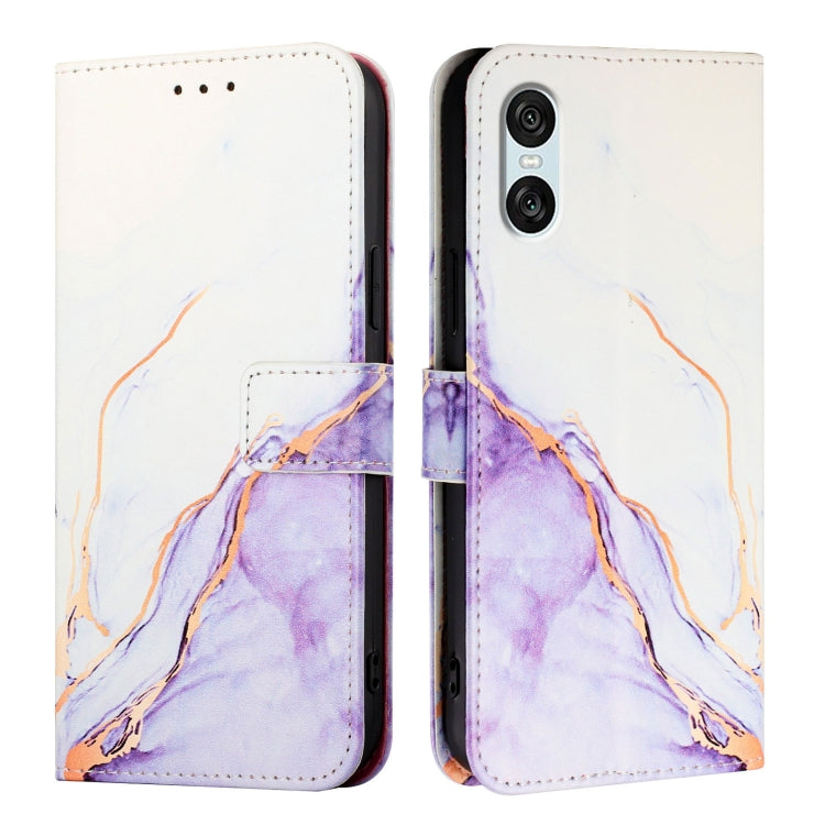 PT003 Marble Pattern Flip Leather Phone Case, For Sony Xperia 10 VI, For Sony Xperia 1 VI, For Sony Xperia 5 VI, For Sony Xperia 5 V, For Sony Xperia 1 V, For Sony Xperia 10 V