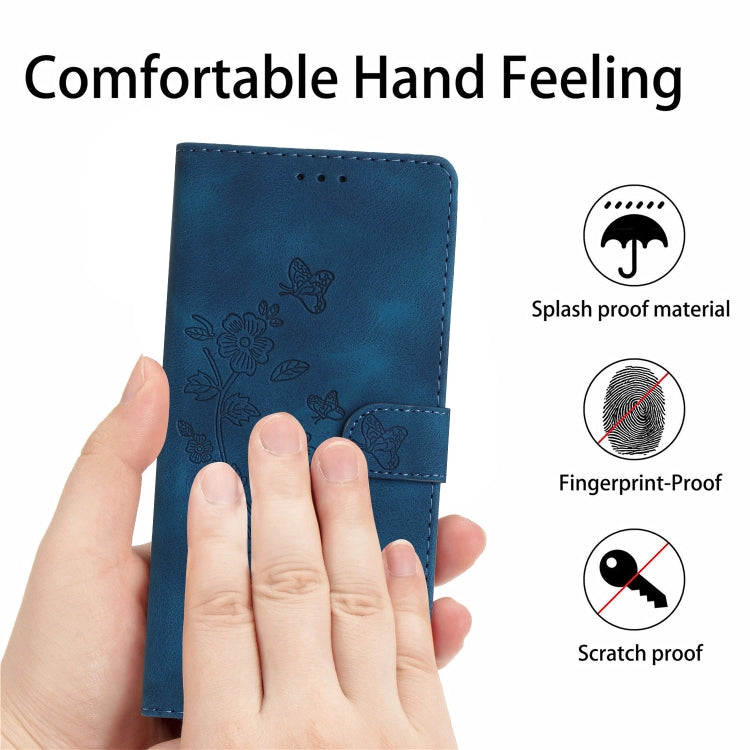 Flower Butterfly Embossing Pattern Leather Phone Case, For iPhone 12 mini, For iPhone 11 Pro Max, For iPhone 11, For iPhone 11 Pro