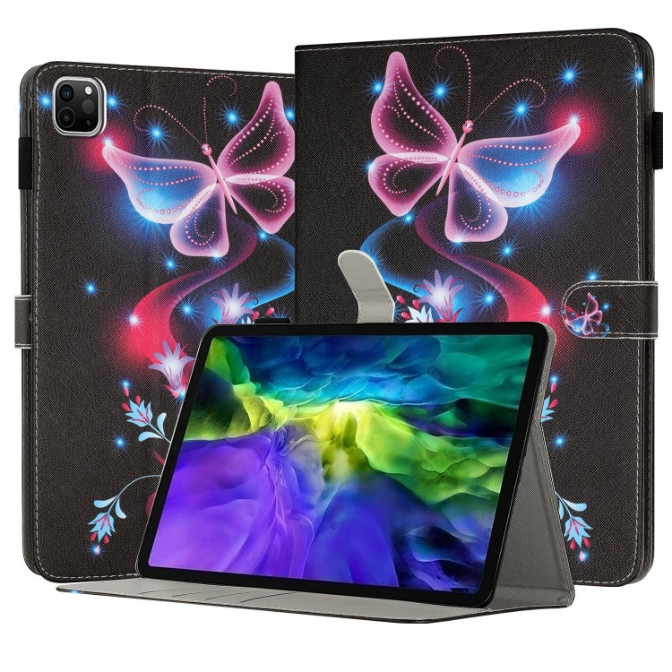 Painted Leather Smart Tablet Case, For iPad mini 6 / mini 2024, For iPad Pro 11 2022 / 2021 / 2020, For iPad 10th Gen 10.9 2022, For iPad 10.2 2021 / 2020, For iPad mini 5 / 4 / 3 / 2 / 1, For iPad Air / Air 2 / 9.7 2017 / 2018