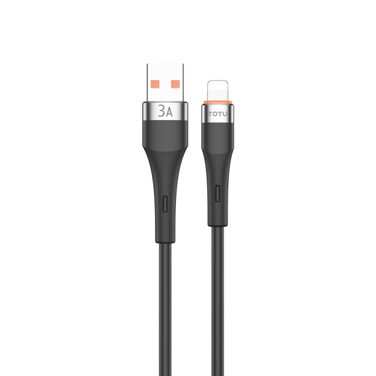 TOTU CB-2 Series USB to 8 Pin Aluminum Alloy Skin Feel Data Cable, 1m, 2m