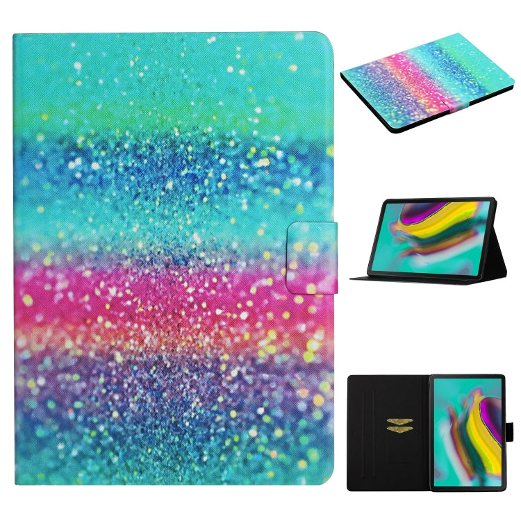 Colored Drawing Pattern Horizontal Flip Leather Case with Holder & Card Slots & Sleep / Wake-up Function, For iPad 11 Pro (2020), For iPad Mini 4 / 3 / 2 / 1, For iPad Mini (2019), For Samsung Galaxy Tab S5e T720/T725, For Samsung Galaxy Tab S6 T860/T865