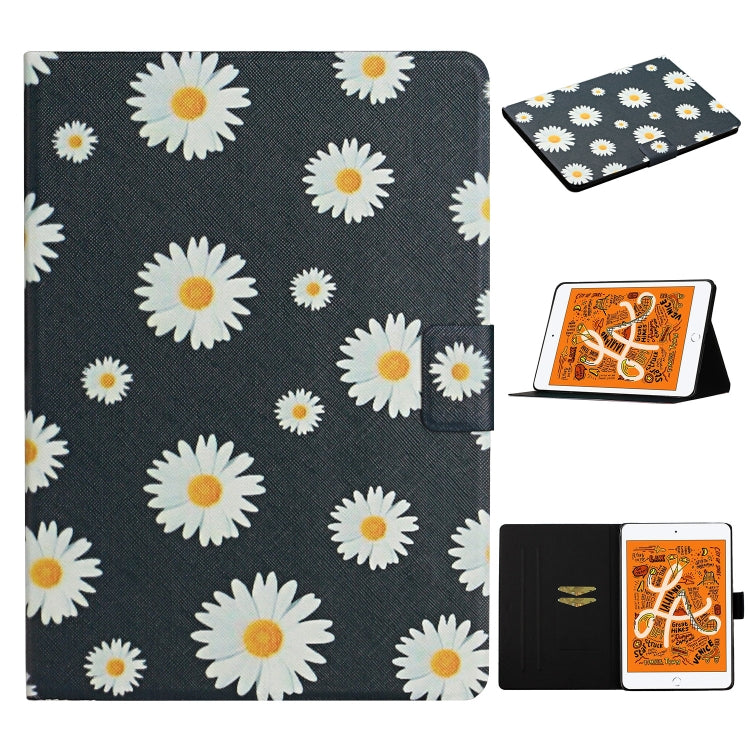 Flower Pattern Horizontal Flip Leather Case with Card Slots & Holder, For iPad Pro 11 2020, For iPad Mini 2019, For iPad Mini 4 & 3 & 2 & 1