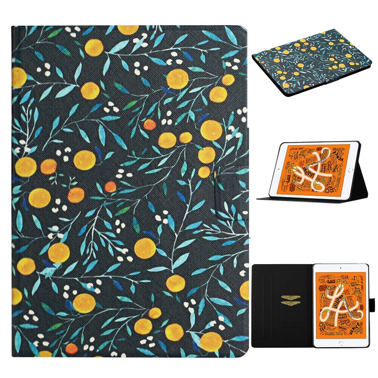 Flower Pattern Horizontal Flip Leather Case with Card Slots & Holder, For iPad Pro 11 2020, For iPad Mini 2019, For iPad Mini 4 & 3 & 2 & 1