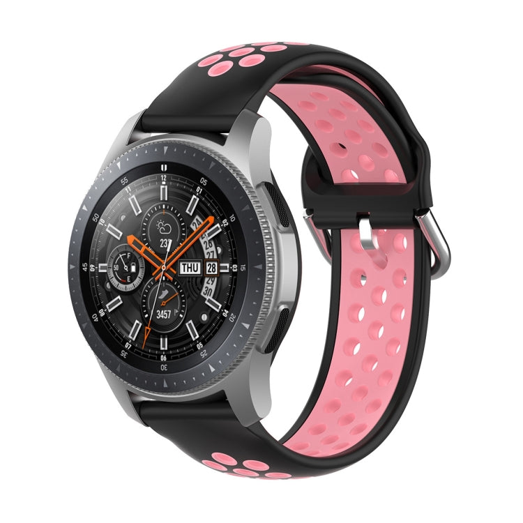Universal Sports Two-tone Silicone Replacement Wrist Strap, For Huawei Watch GT2 / Honor Magic Watch 2 46mm